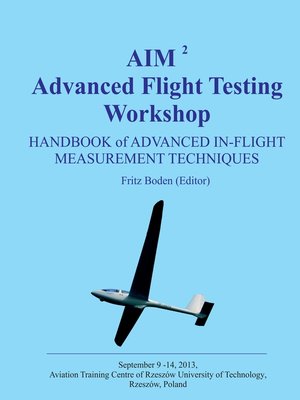 cover image of AIM<sup>2</sup> Advanced Flight Testing Workshop